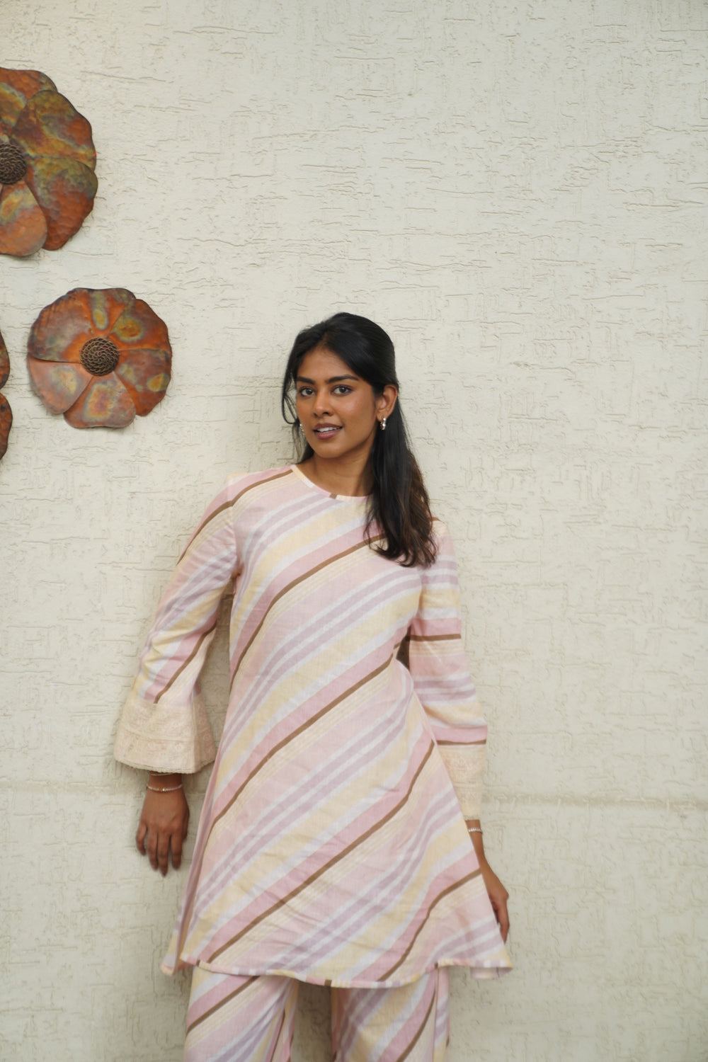 The Striped Ease Kurta Set