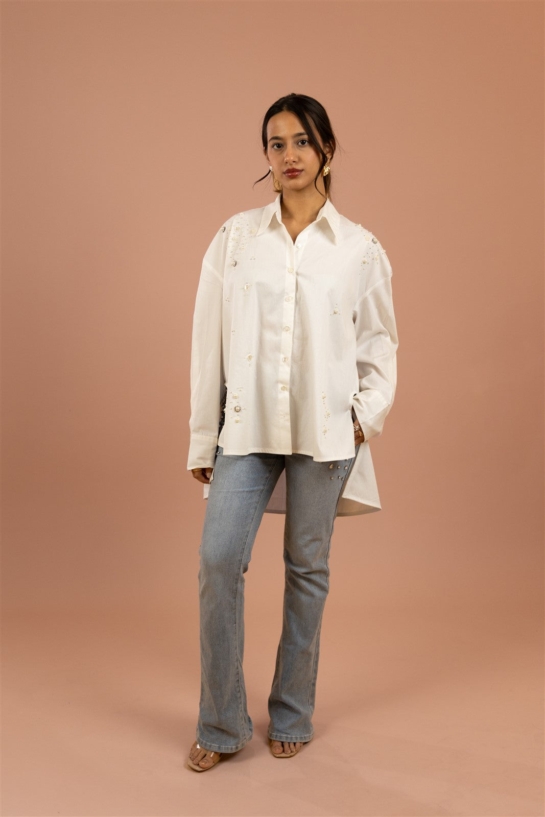 Bright Whisper Embellished Shirt