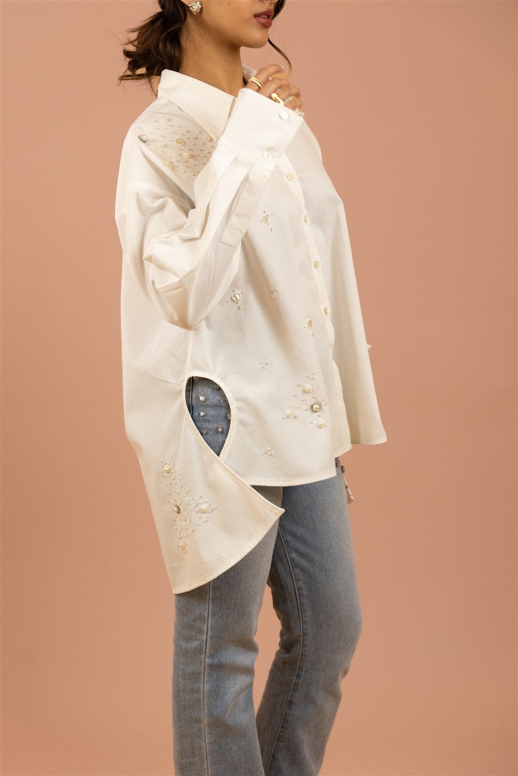 Bright Whisper Embellished Shirt
