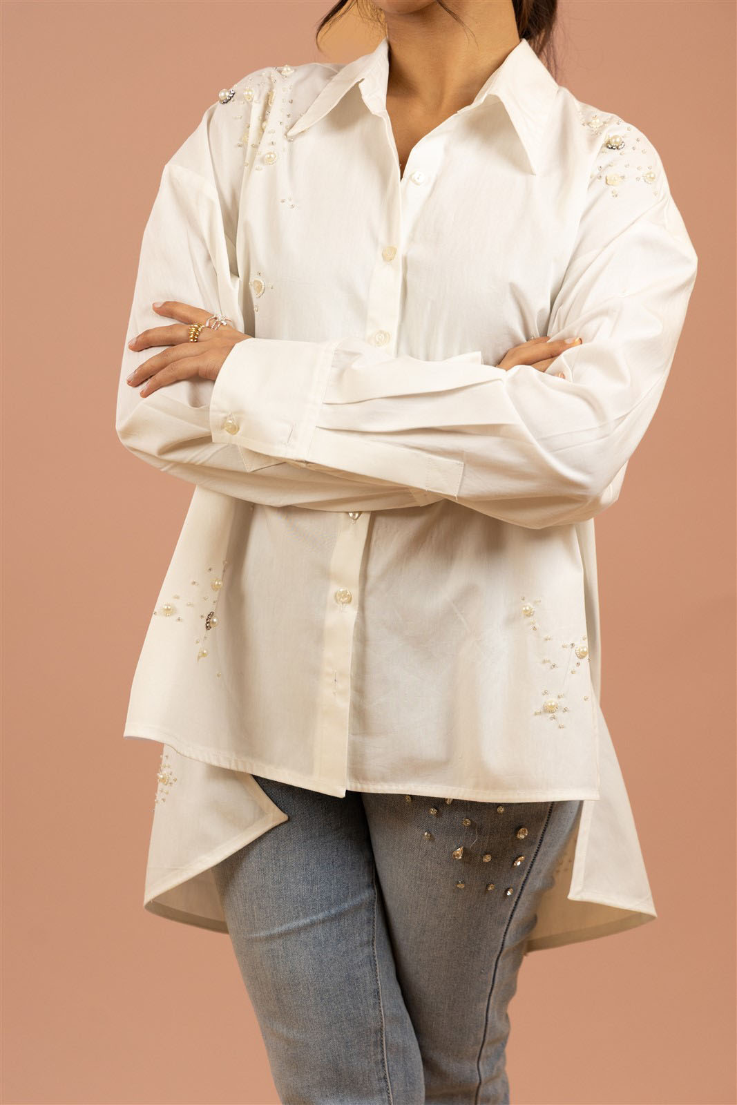 Bright Whisper Embellished Shirt