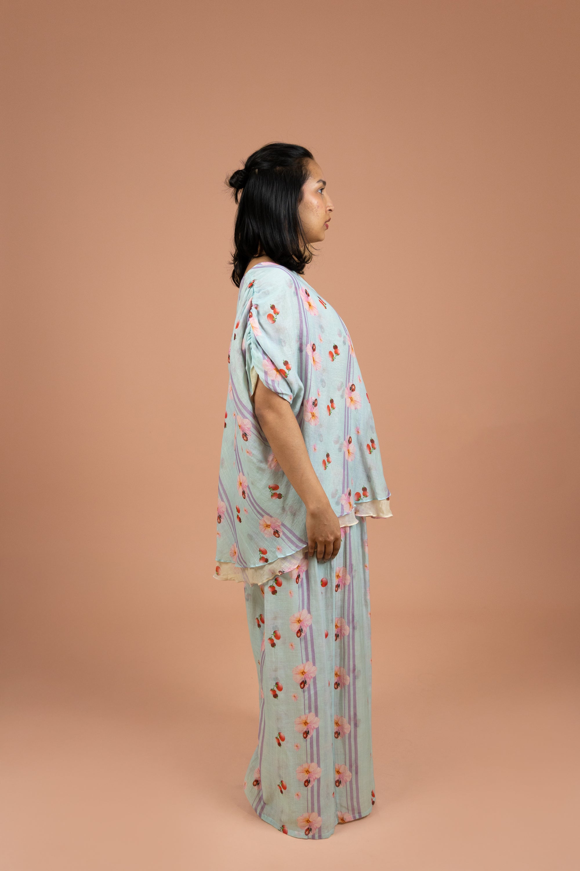Agua Floral Kaftan Co-ord Set