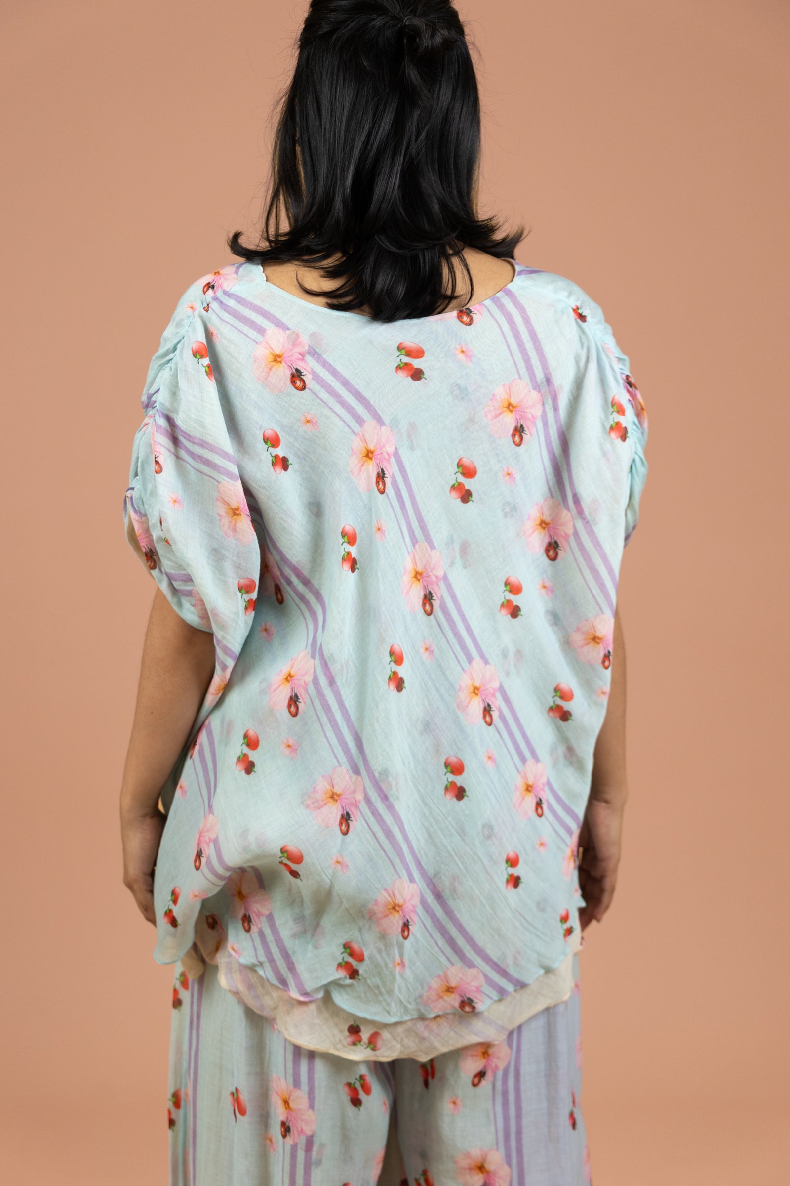 Agua Floral Kaftan Co-ord Set