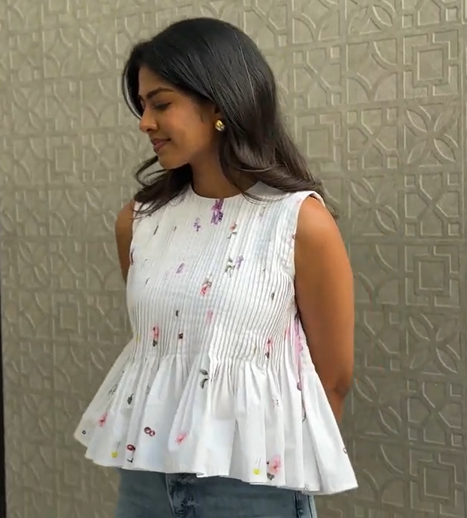 Dream Pleated Top