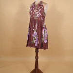 Mohagany Bloom Mini Dress