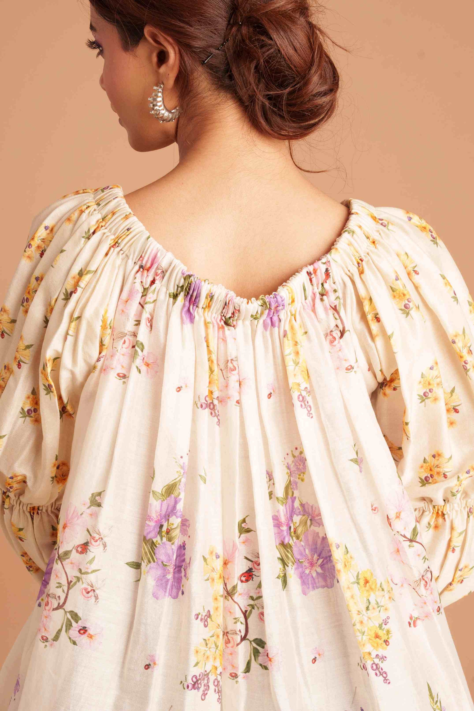 Serene Beige High-Low Tunic