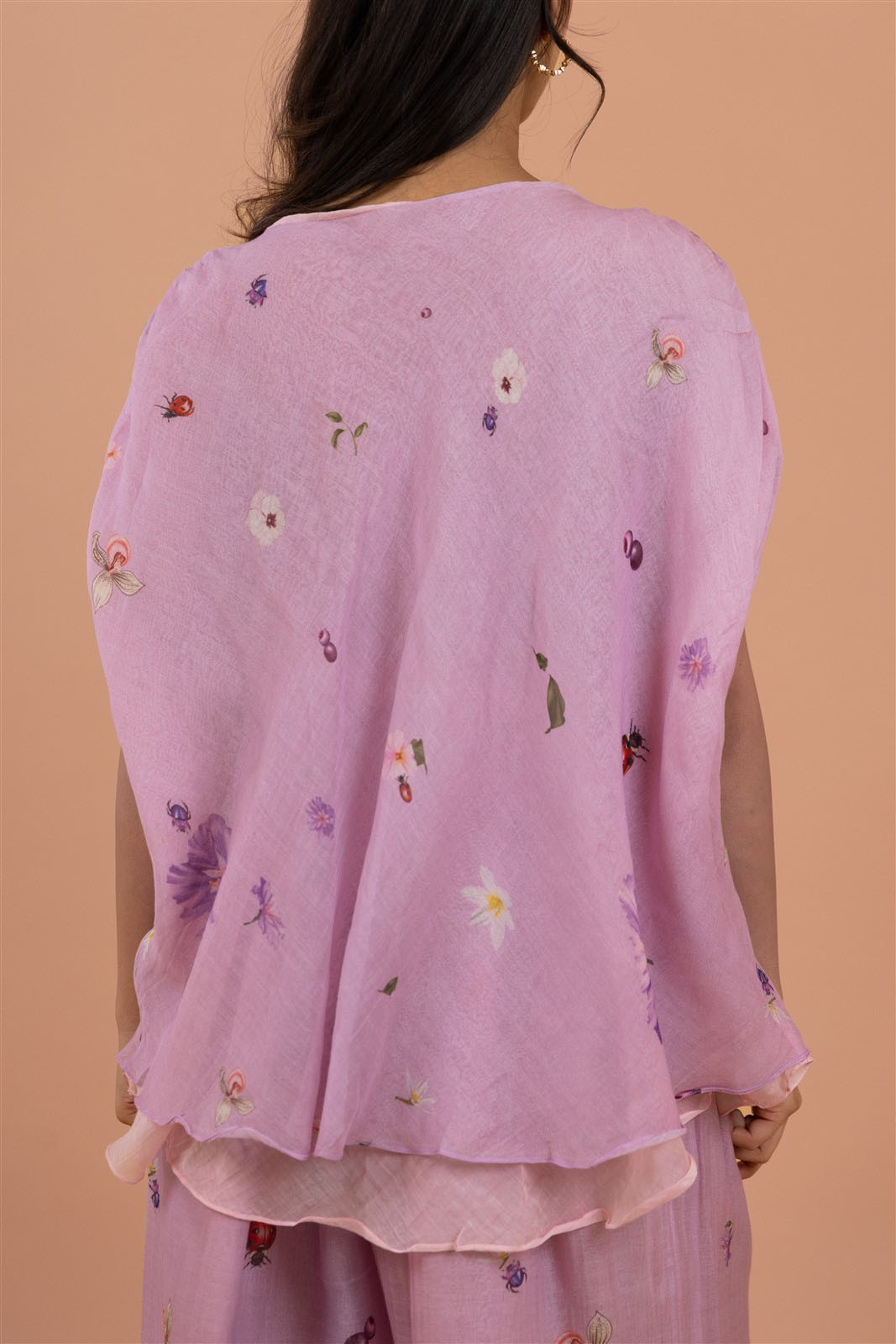 Blush Floral Co-ord Set- Reversible