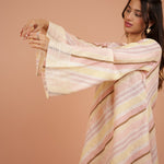 Blush Stripe Kurta Set