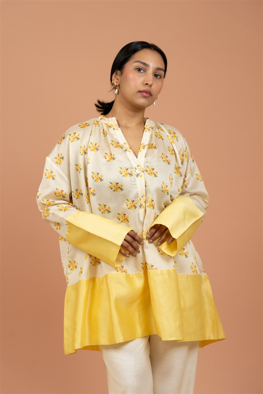 Golden Meadow Contrast Shirt