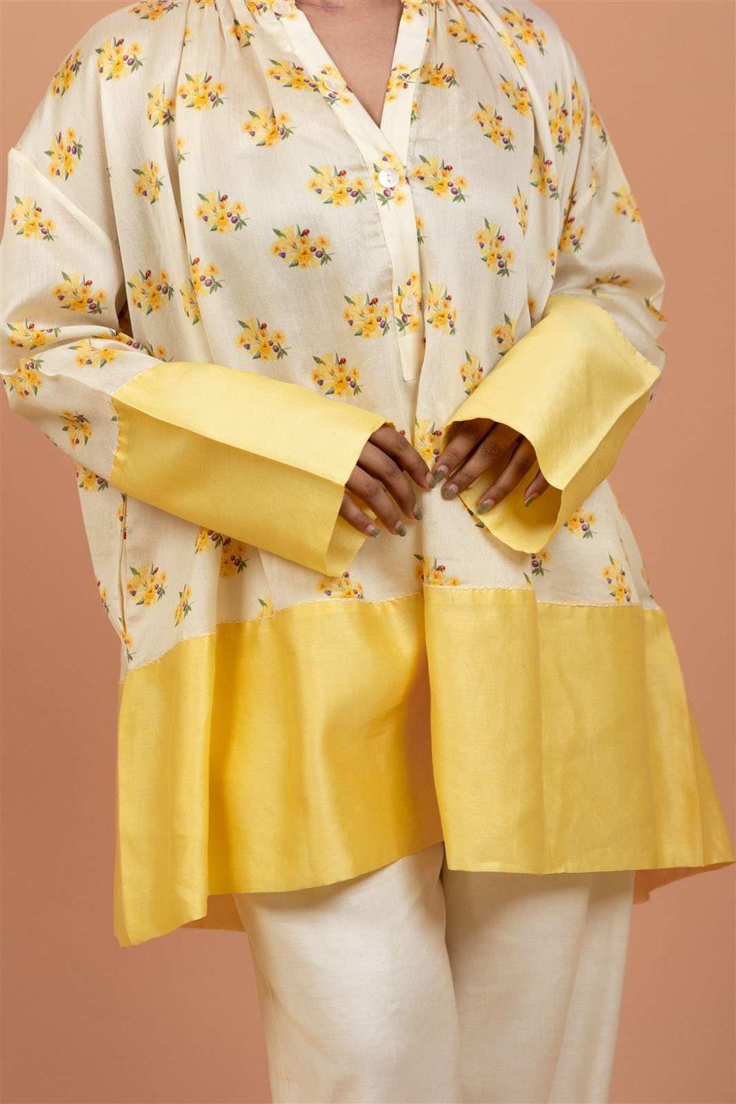Golden Meadow Contrast Shirt