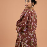Rust Bloom Kurta Set