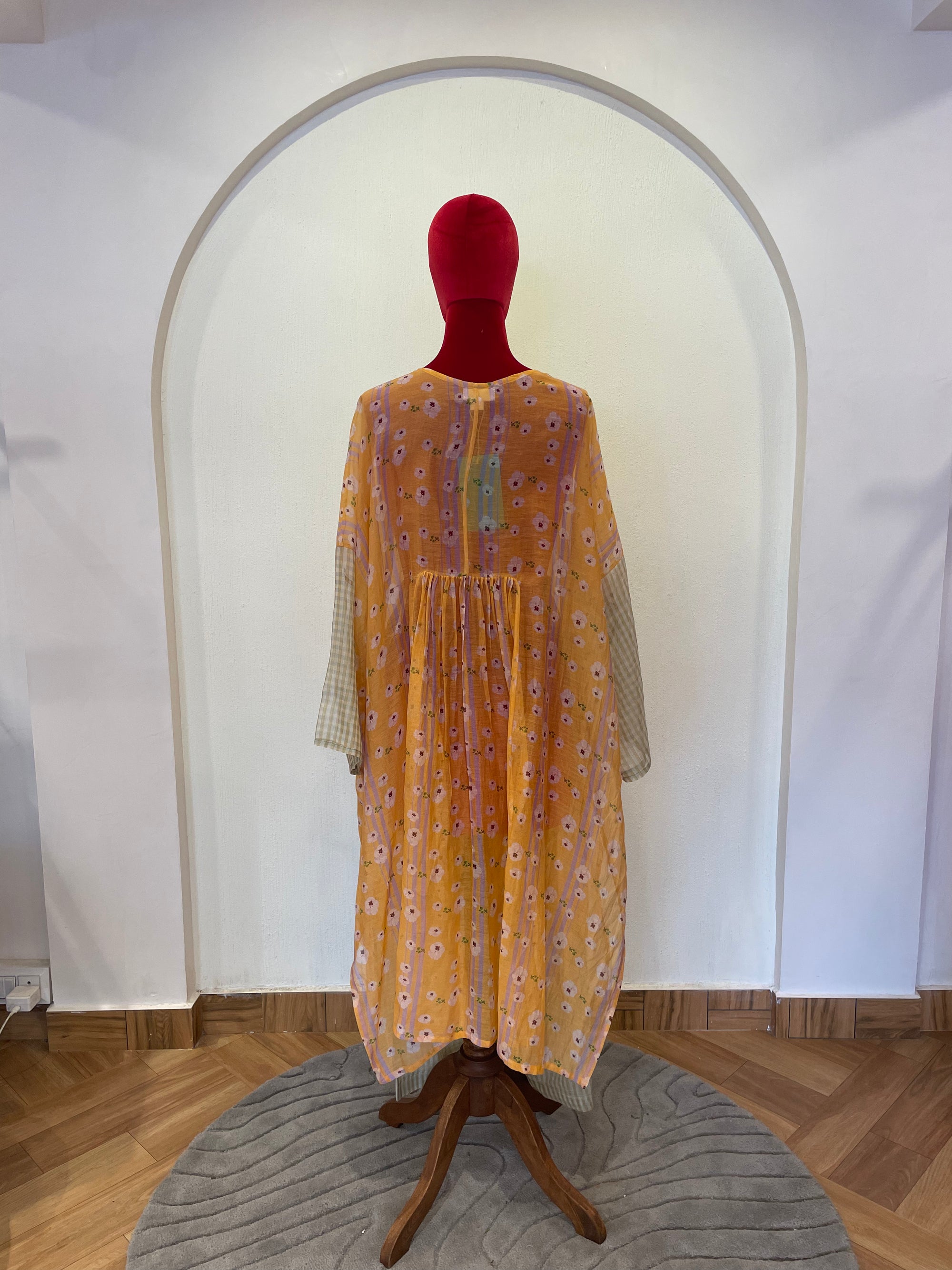 Chanderi mull Kurta set