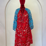 Crimson Garden Kurta Set