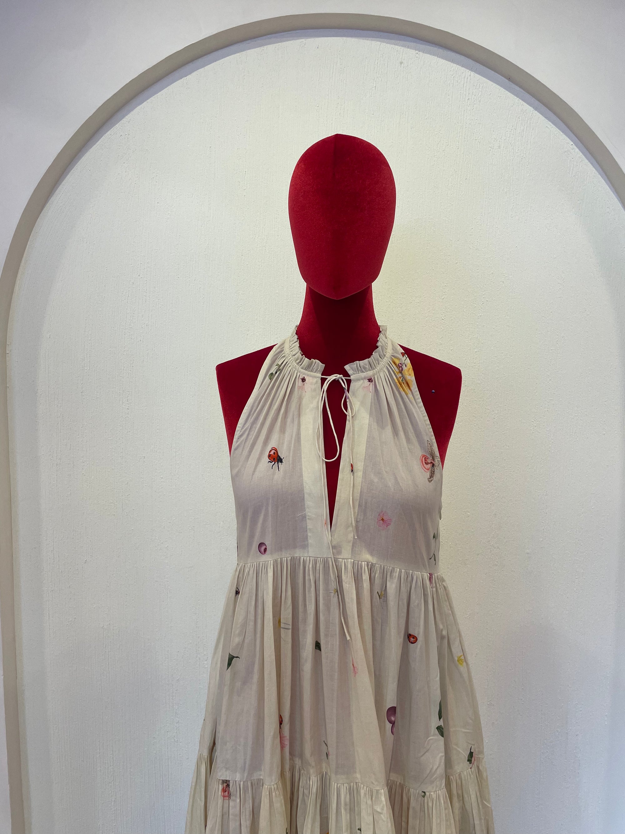 Cotton Tiered Dress
