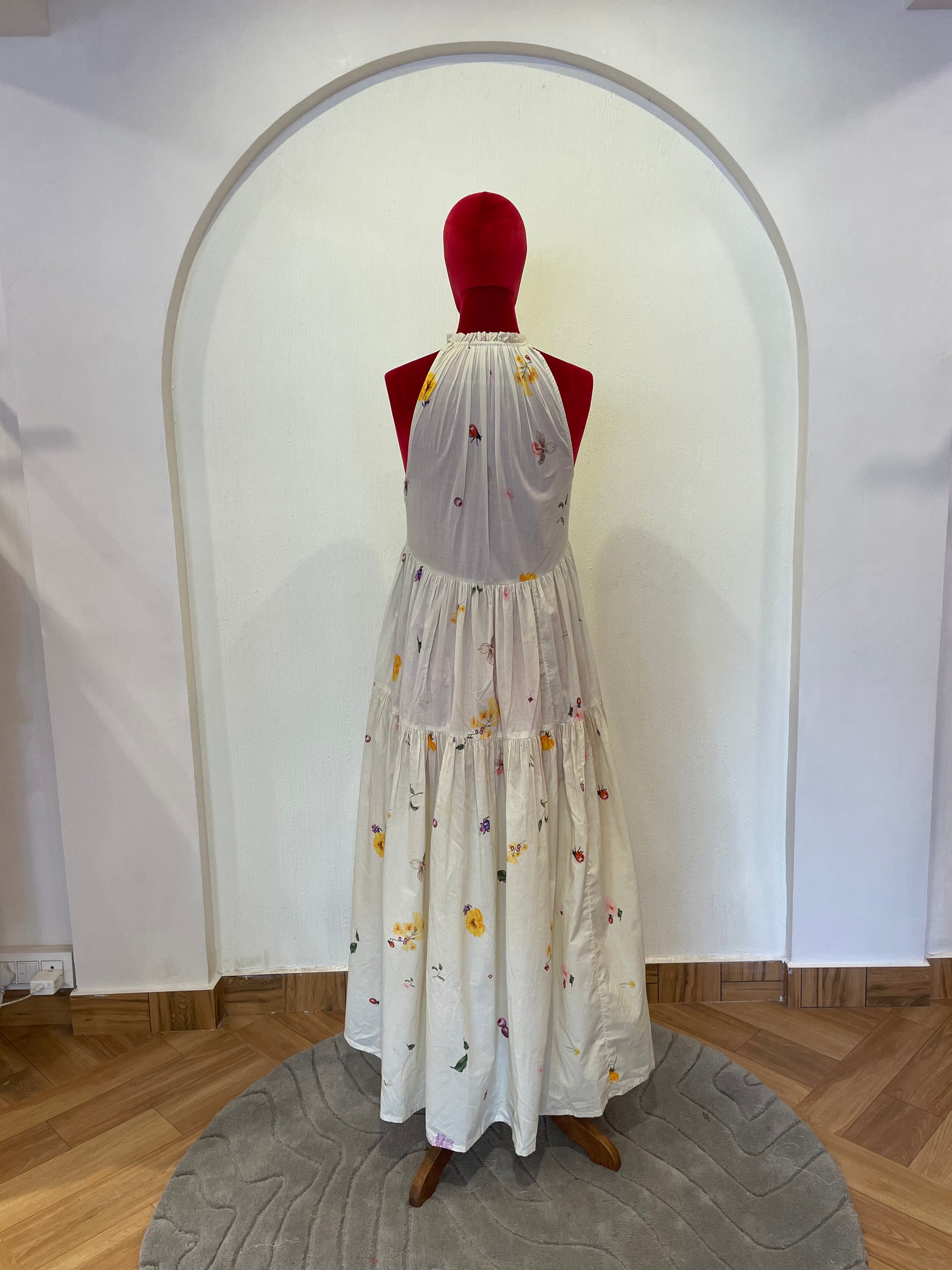 Cotton Tiered Dress