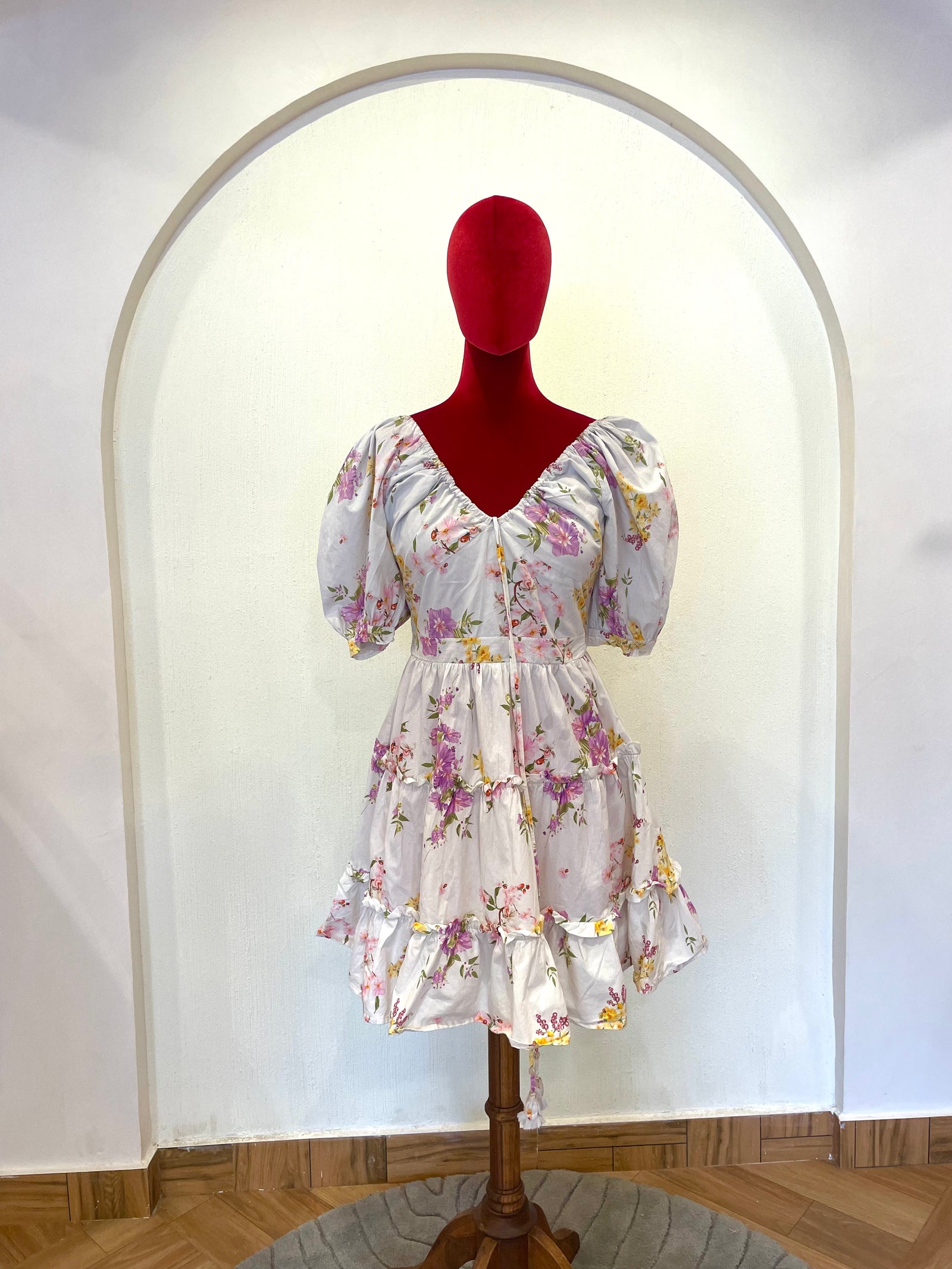 Bloom Tier Short Dress