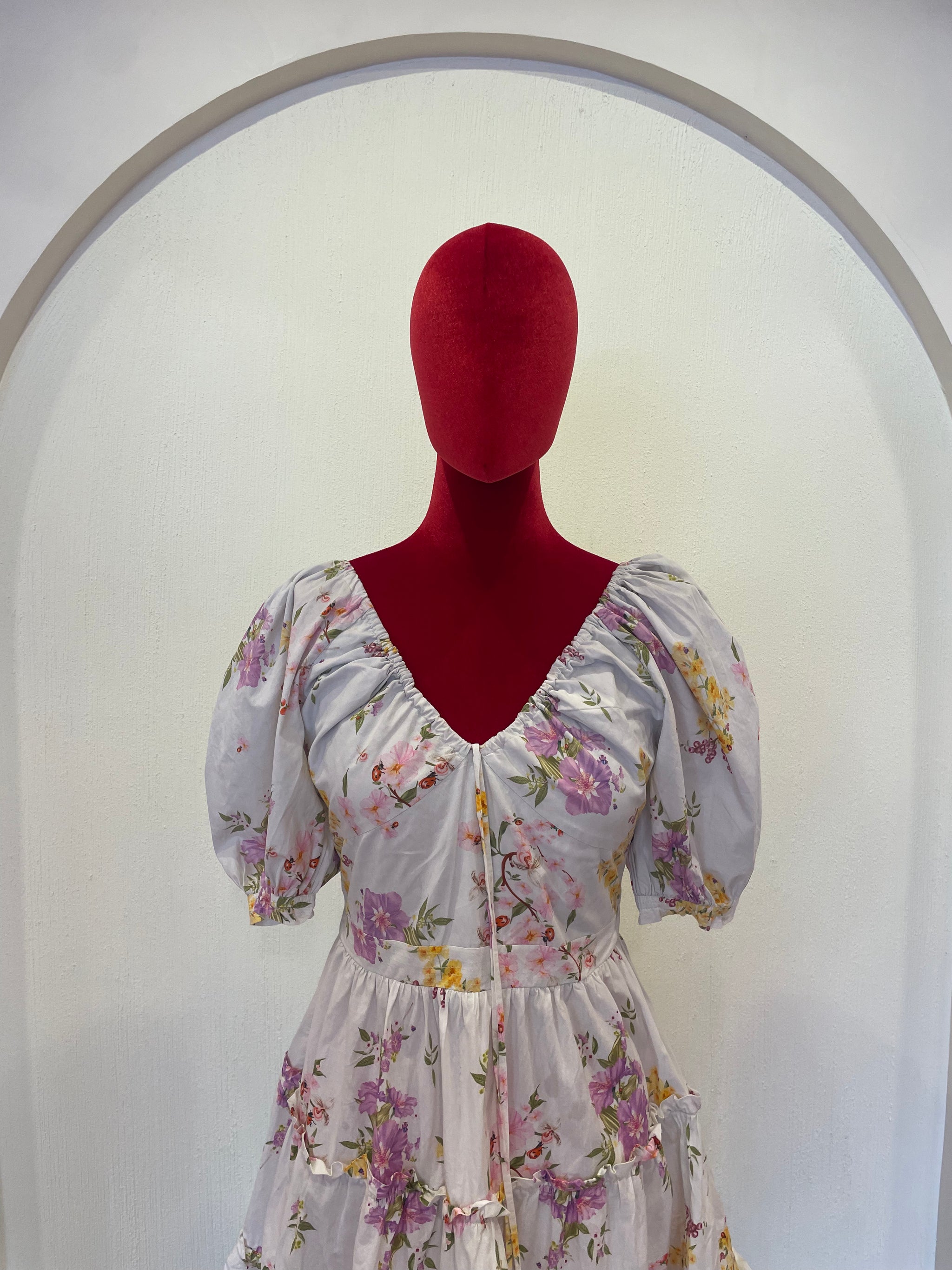 Bloom Tier Short Dress