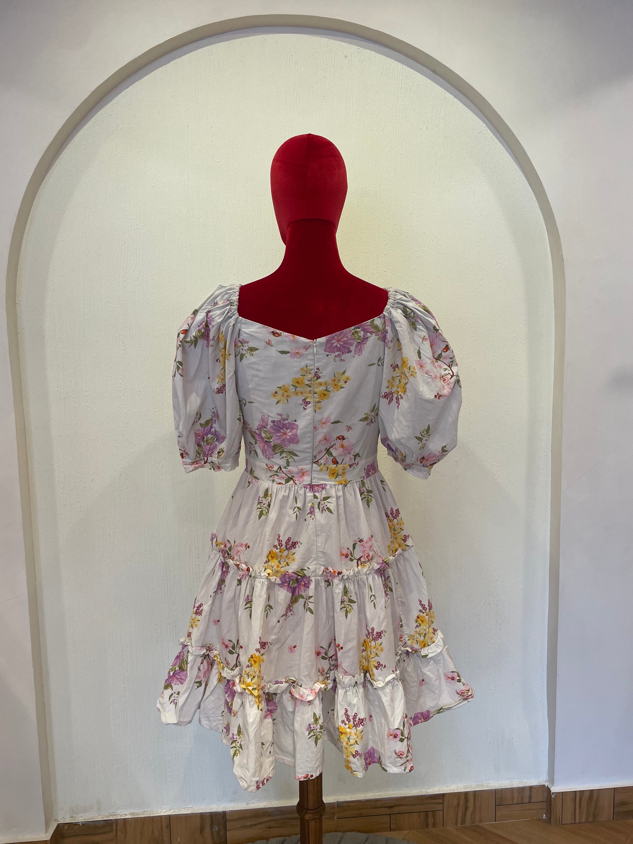Bloom Tier Short Dress