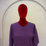 Deep Purple Kurta Set