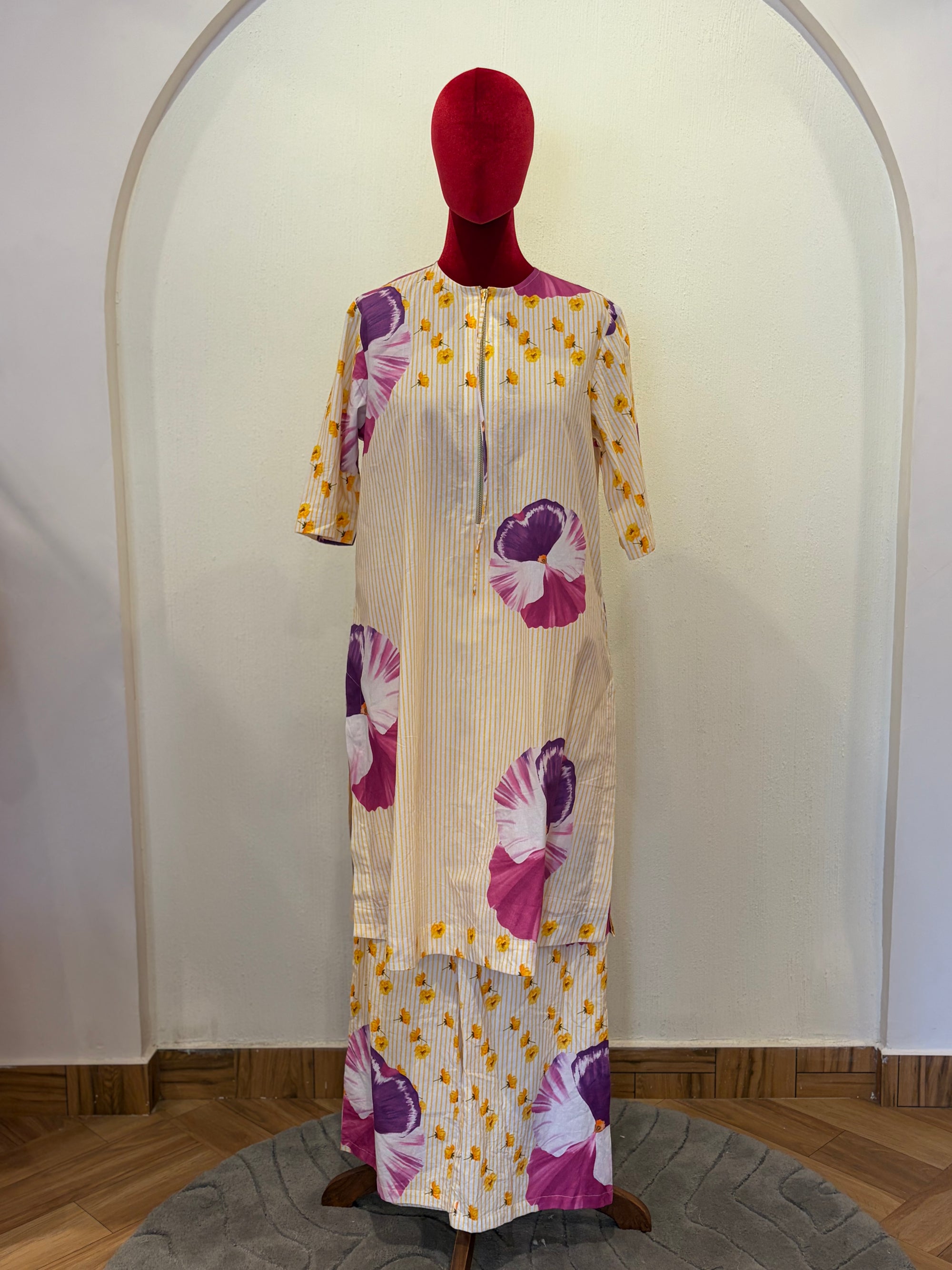 Poplin Bright Kurta Set