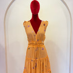 Coral Tier Dress