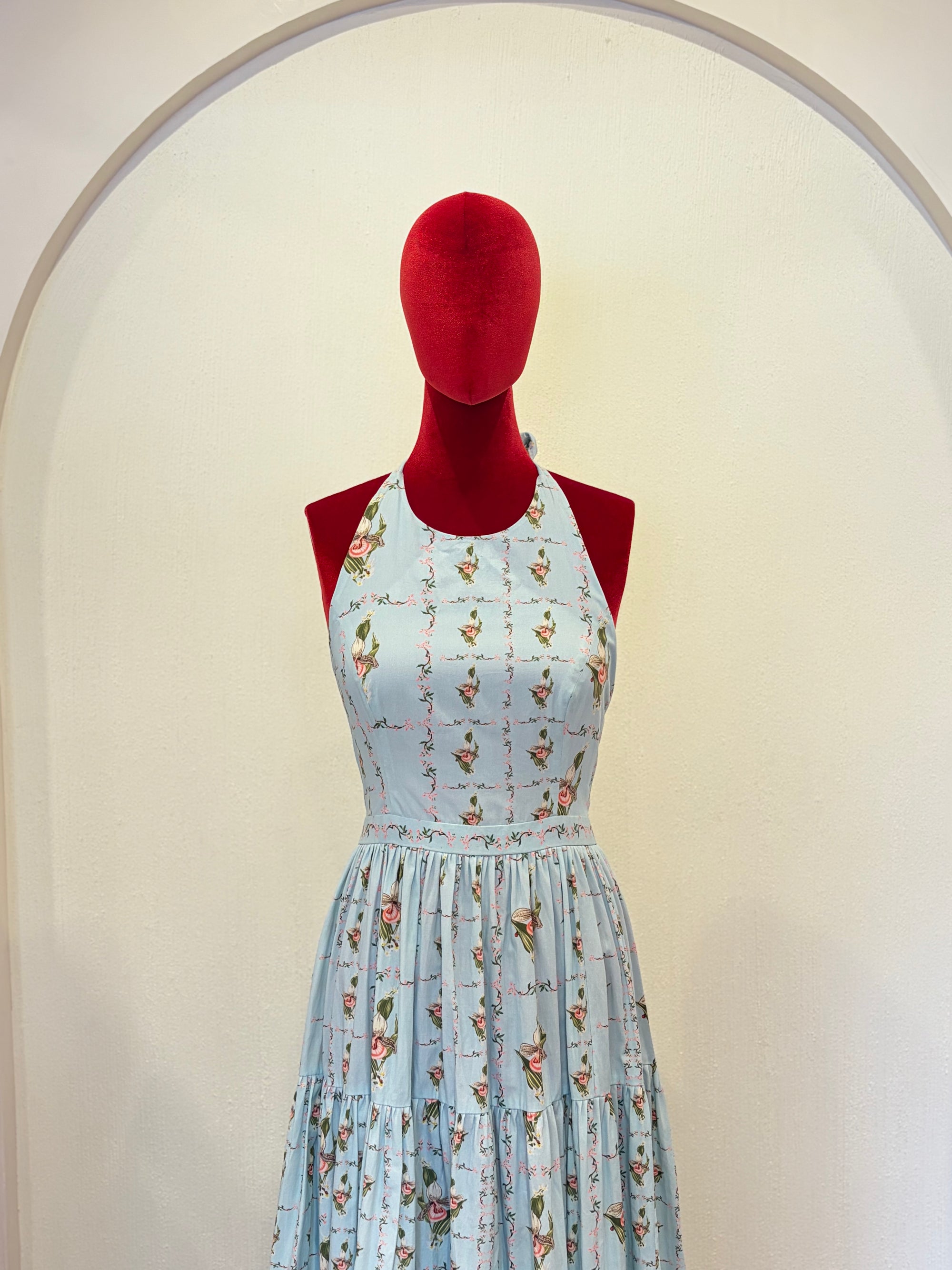 Baby Blue Tier Dress