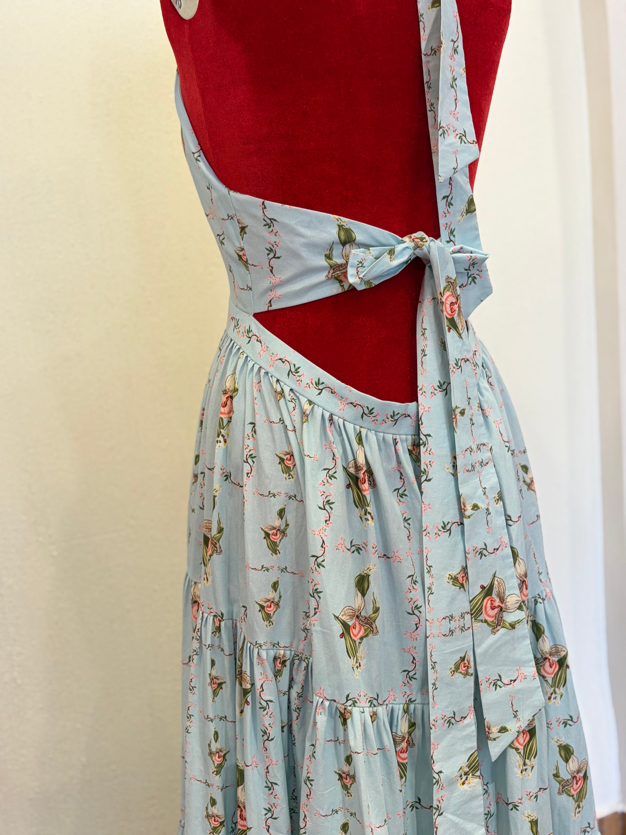 Baby Blue Tier Dress