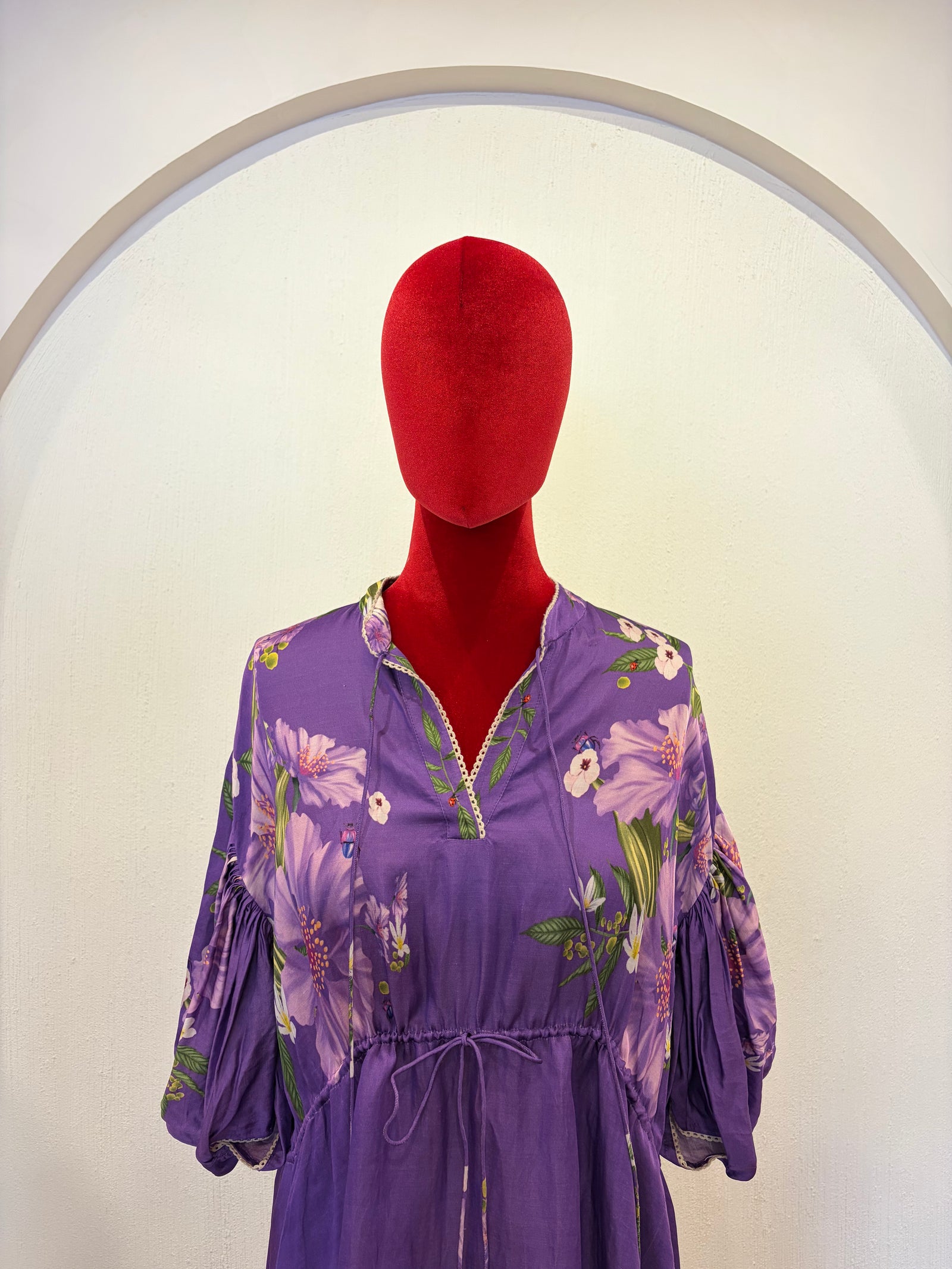 Deep Purple Short Dress