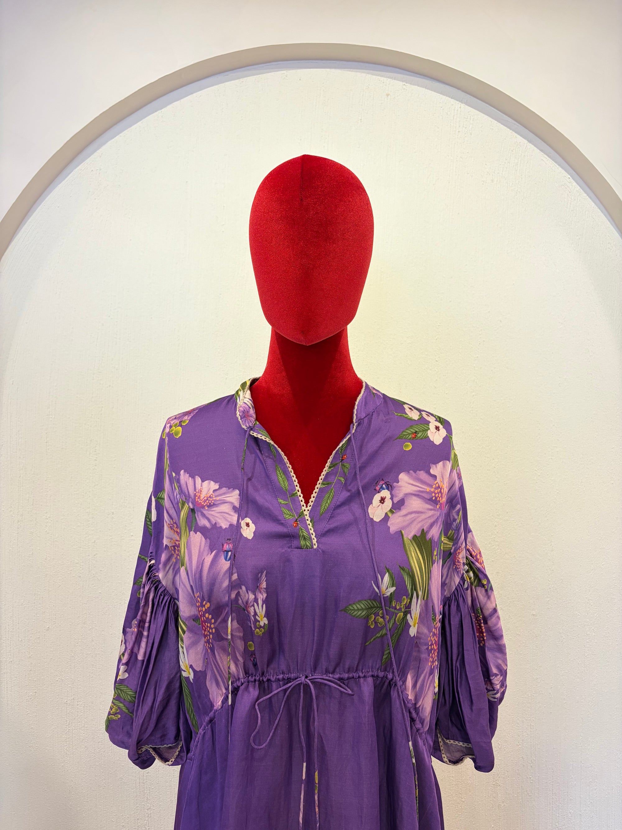 Deep Purple Short Dress