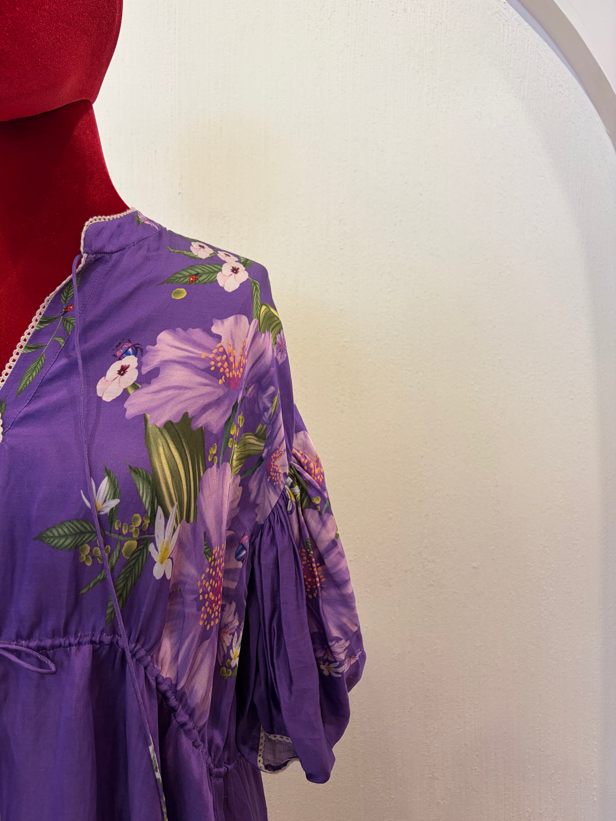 Deep Purple Short Dress