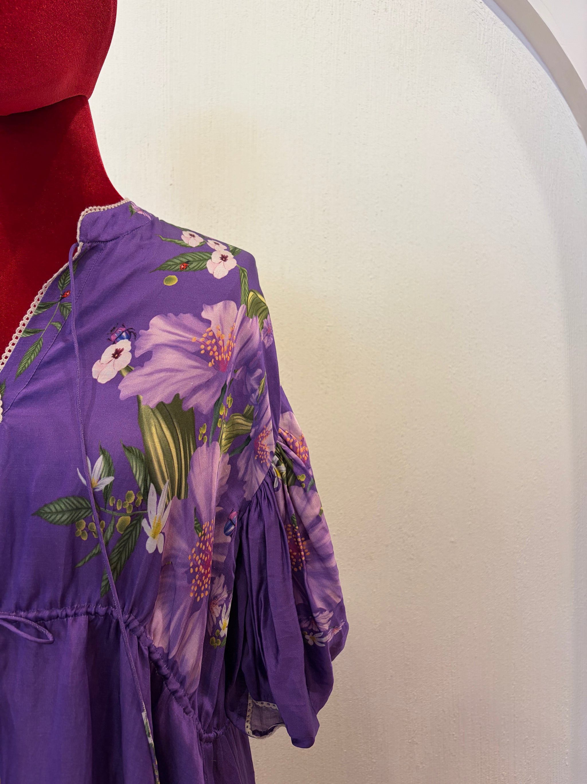 Deep Purple Short Dress