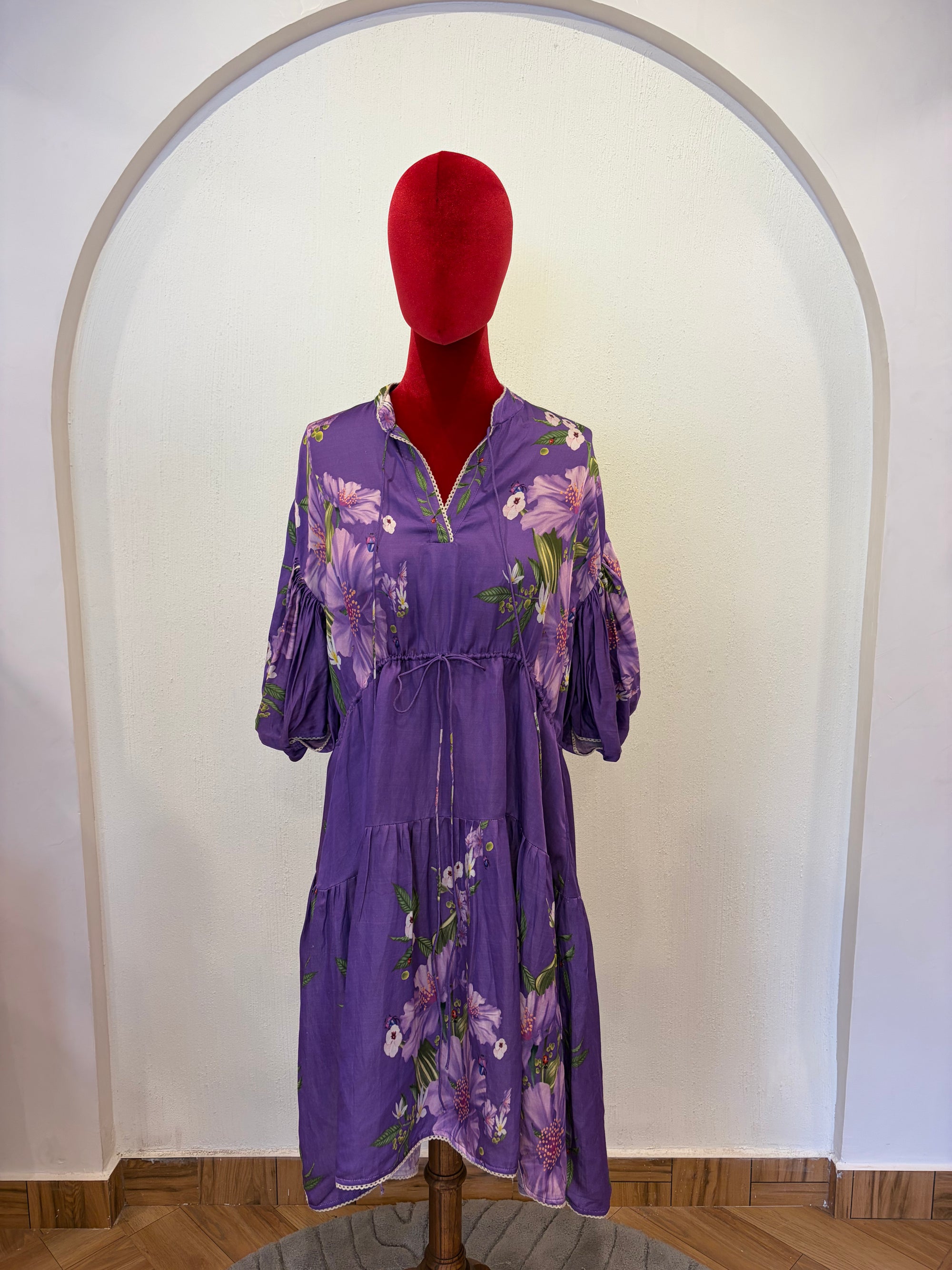 Deep Purple Short Dress