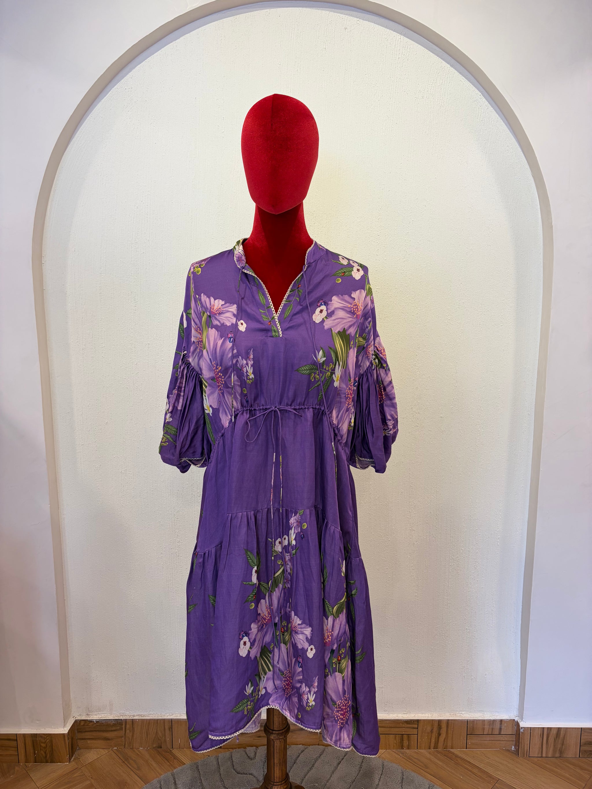Deep Purple Short Dress