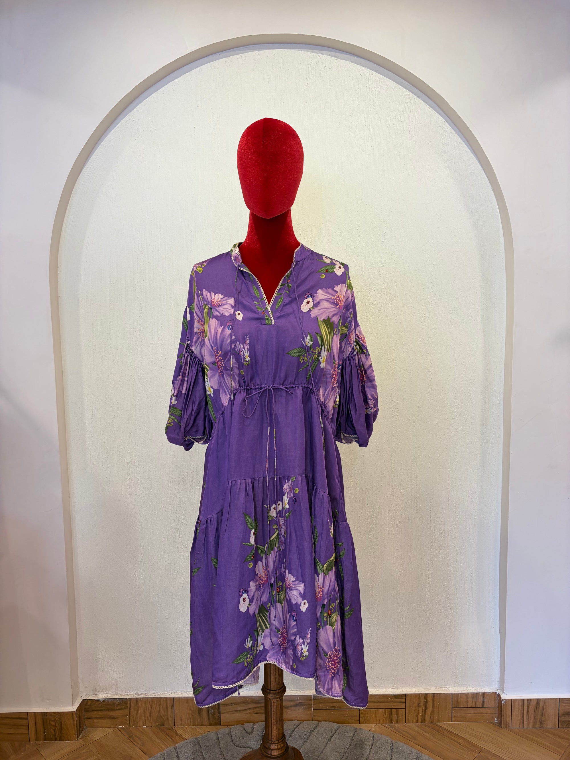 Deep Purple Short Dress