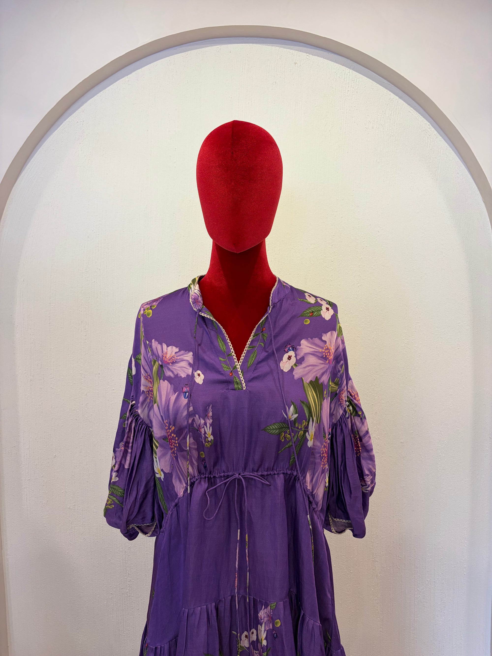 Deep Purple Short Dress