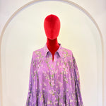 Mull Lavender Short Dress