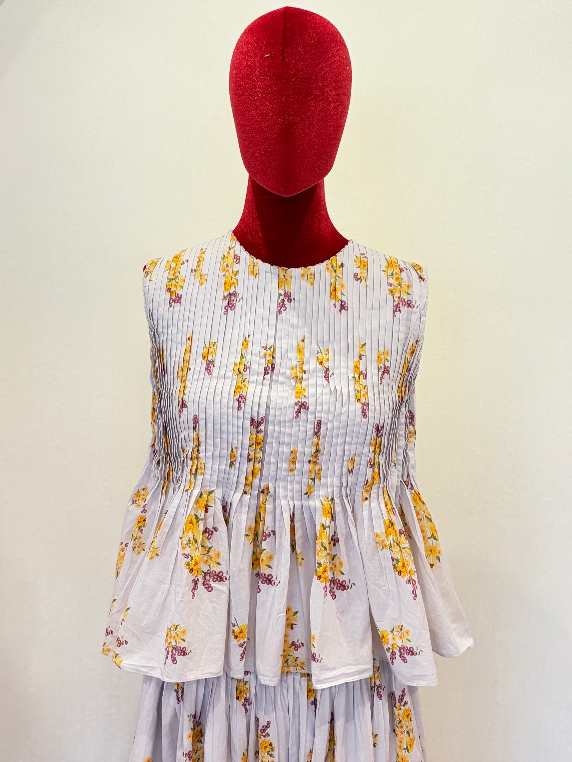 Bright Pleated Cord Set