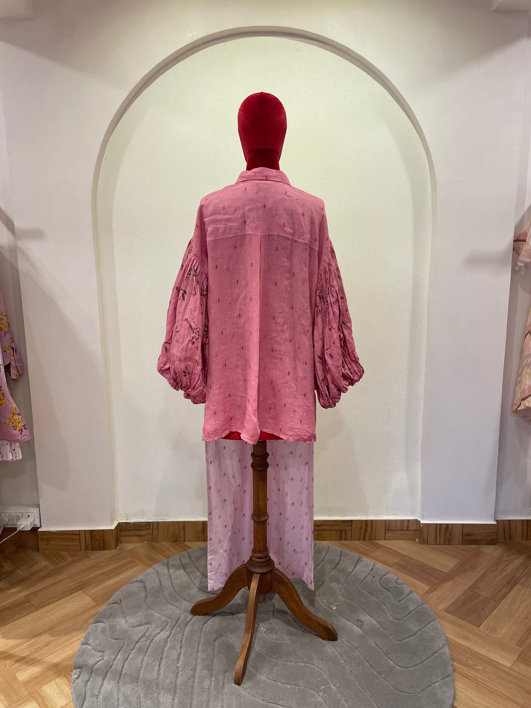 Baloon Sleeve Linen Set