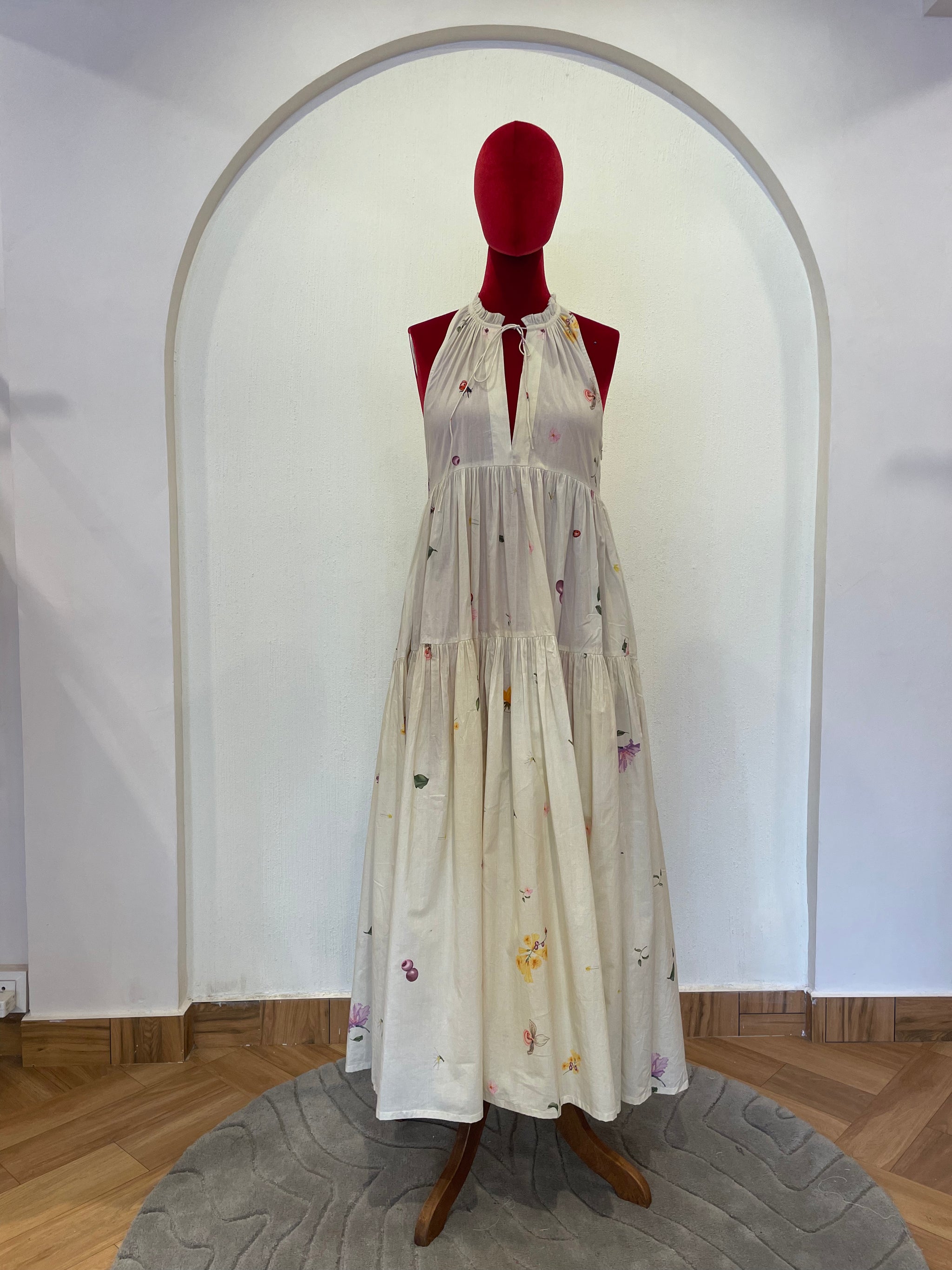 Cotton Tiered Dress