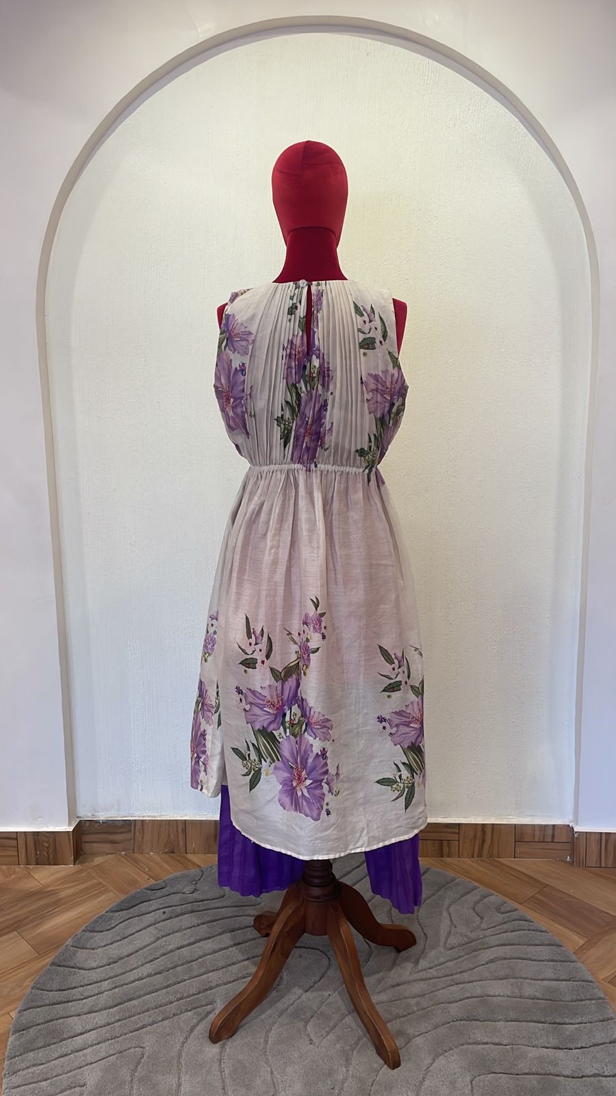 Chanderi Bloom Kurta Set