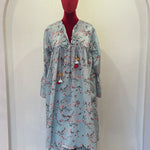 Chanderi Gathered Tunic Set