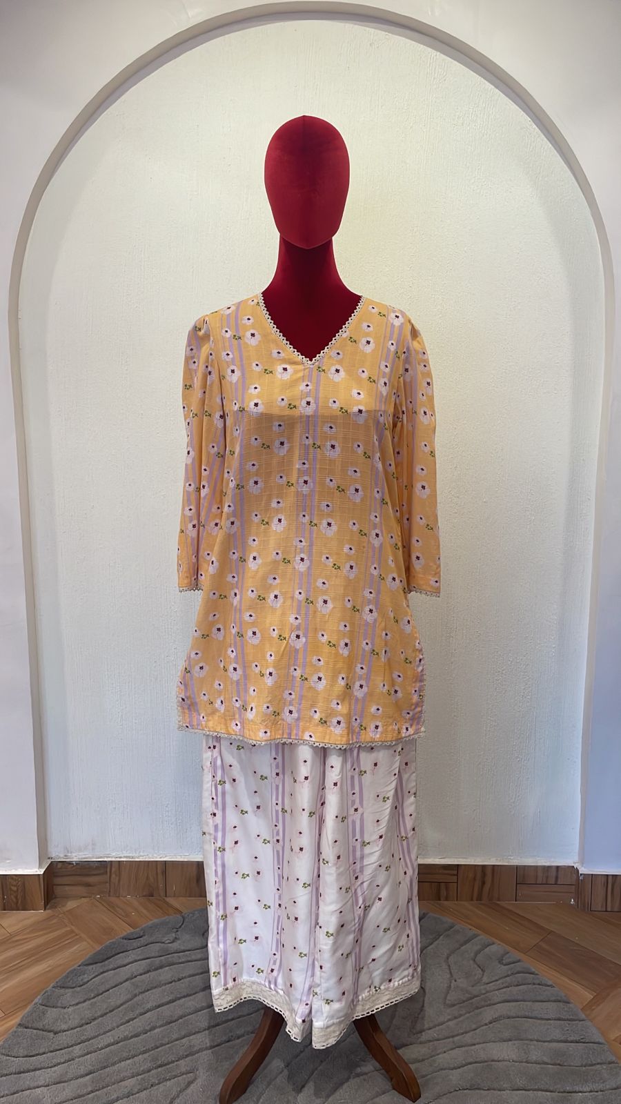 Peach Petal Relaxed Kurta