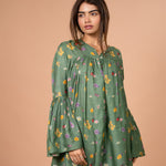 Forest Bloom Tiered Kurta