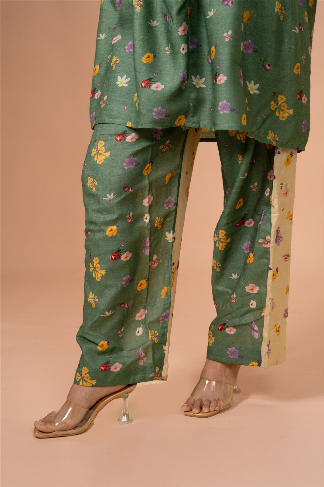 Forest Bloom Tiered Kurta