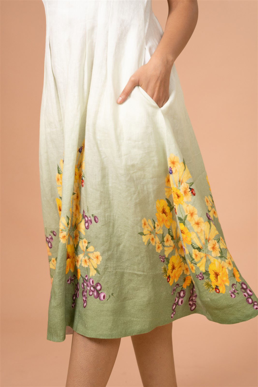 Morning Bloom Relaxed Midi