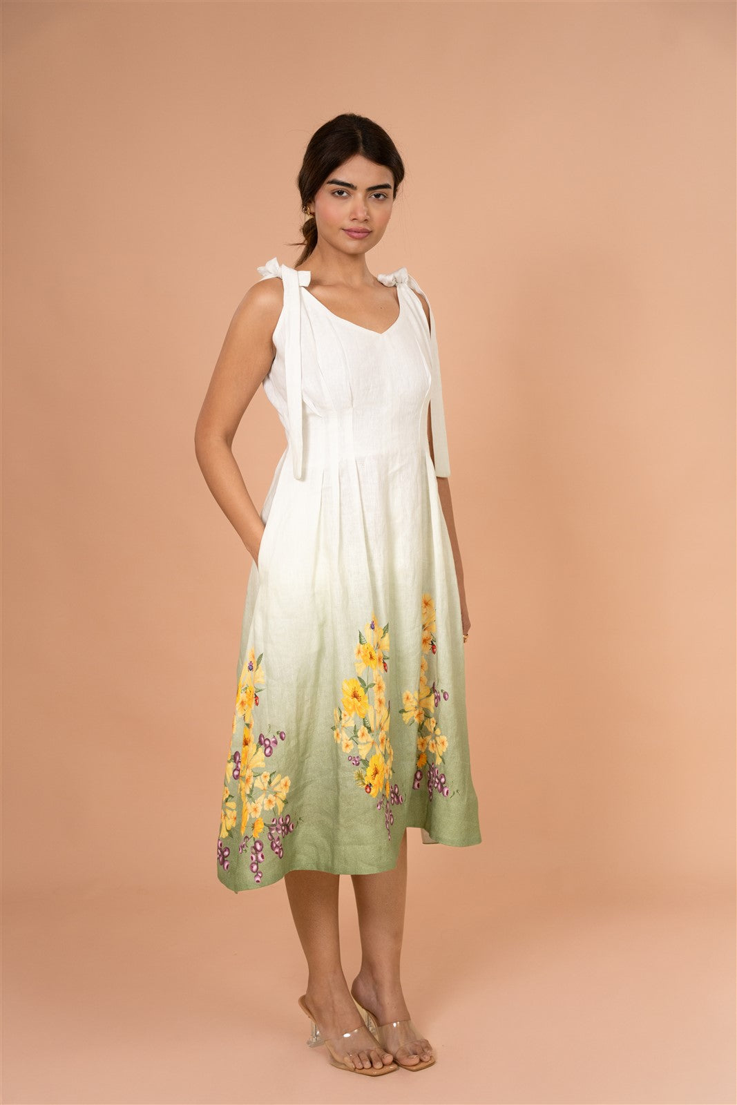 Morning Bloom Relaxed Midi