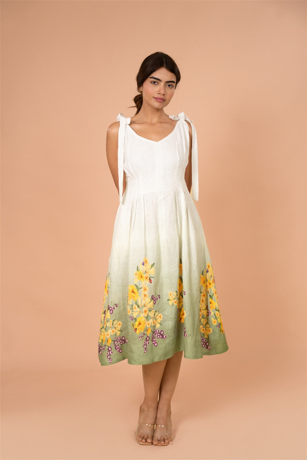 Morning Bloom Relaxed Midi