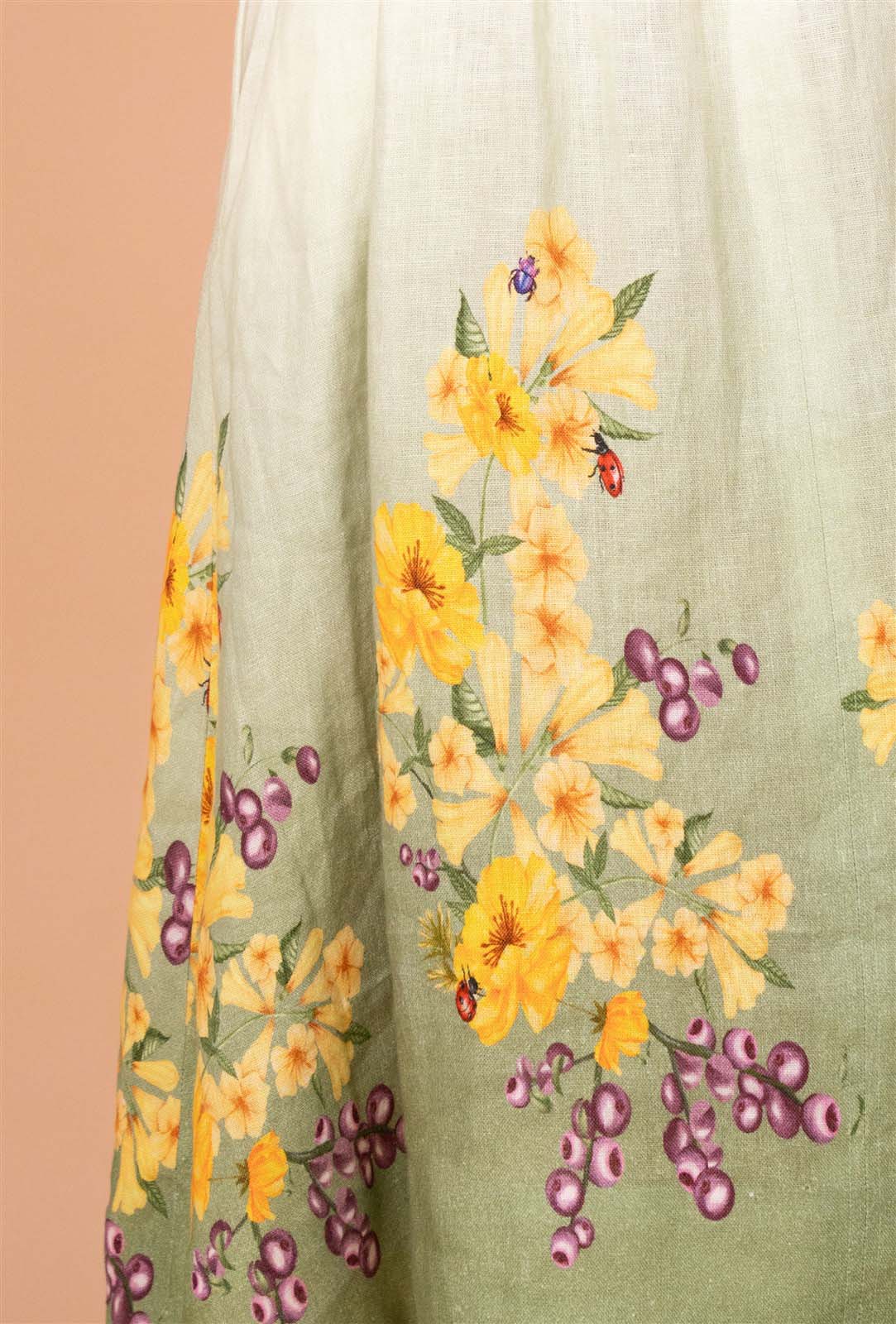 Morning Bloom Relaxed Midi