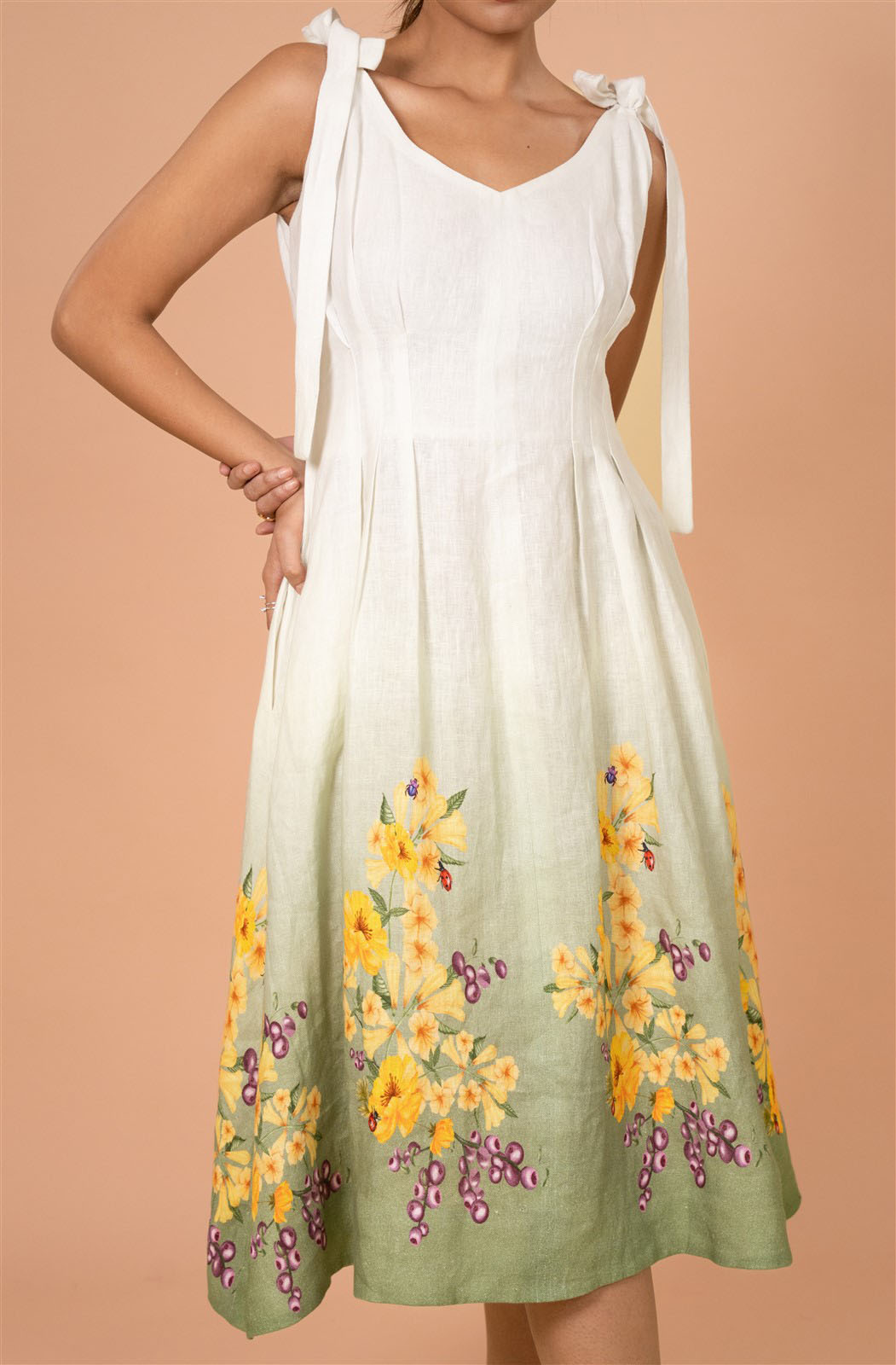 Morning Bloom Relaxed Midi
