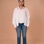 Soft Rose Everyday Scalloped Shirt