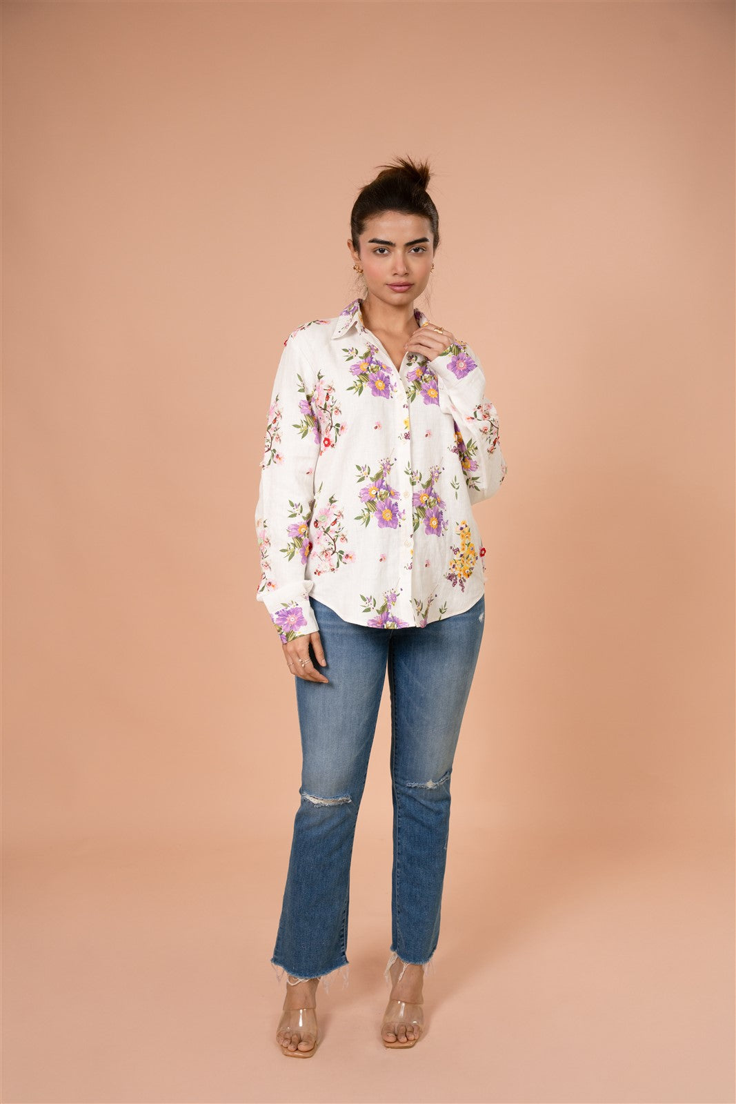 Meadow Bloom Printed Shirt